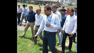 DDC Udhampur inspects Subash Stadium