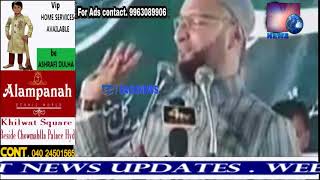 Asaduddin Owaisi Bold Speach Against Pm Modi In Jalsa At Chanchalguda | @ SACH NEWS |