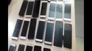 Mobile And Laptop Offrender Arrested With Many Mobiles And Laptops By Sr Nagar Police.