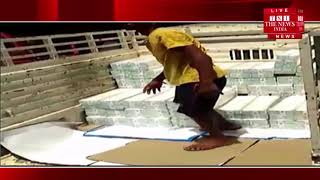 [National News]40 crores were being taken in small elephant instead of cash van/THE NEWS INDIA