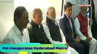 Hyderabad Metro Train Inaugurated By Pm Modi | @ SACH NEWS |