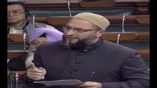 Asad Uddin Owaisi Gives Bold Speech In Parliment Against Triple Talak | @ SACH NEWS |