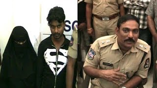 Wife And Husband Arrested For Doing May Robberies In Hyderabad By South Zone Police.