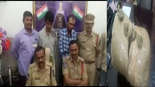 5 kg gaanja Seized And 2 Persons By Hyderabad Mangalhat Police | @ SACH NEWS |