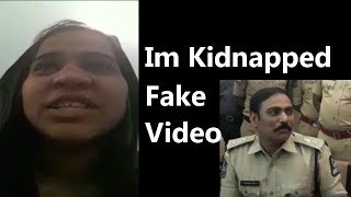 Drama Girl Shoot A Fake Kidnapping Video Got Caught By Hyderabad City Police | @ SACH NEWS |