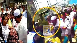 Trs Corporator Husband Slaps A Common Man In Hyderabad Moulali | @ SACH NEWS |