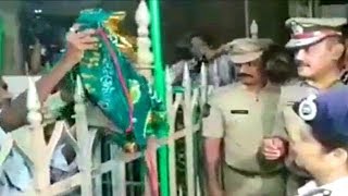 Hyderabad Cp  Anjani Kumar Visits Charminar In Ramadan Late Light |  SACH NEWS |