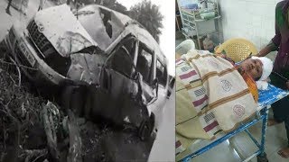 Hyderabad Ke 6 Log Ki Hui Accident Me Maut | While Going To Nagarjuna Sagar |