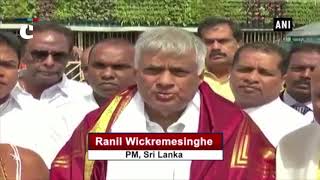 Andhra Pradesh: Sri Lankan PM Ranil Wickremesinghe visits Tirupati Temple