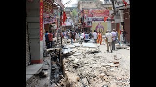 Jammu Municipal Corporation launches anti­-encroachment drive, demolishes illegal parapet's