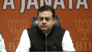 Dr. Sambit Patra's press conference on the Congress Working Committee's meeting : 04.08.2018