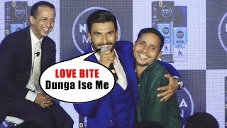 Ranveer Singh Hilarious Moment With A Media Reporter | Nivea Event