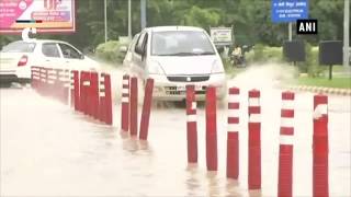 Lucknow streets waterlogged following heavy rainfall