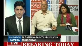 Muzaffarnagar Riots for Votes: Cops Expose Akhilesh's Real Design(Headline Today 17-9-13)