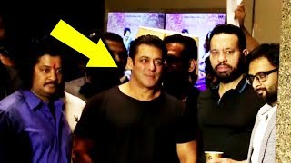 Salman Khan's Macho Entry With Bodyguard Shera At Loveratri Trailer Launch
