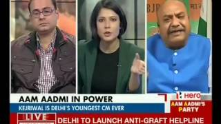 Delhi: Aam Aadmi Party in Power (HeadLines Today 28-12-13)