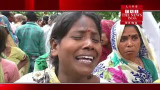 [ Fatehpur ] फतेहपुर में नेशनल हाईवे में मजदूर का  शव रखकर लगाया जाम / THE NEWS INDIA