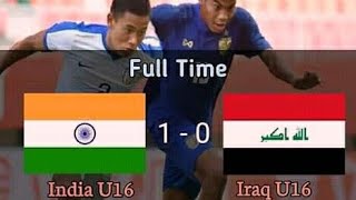 India U16 Vs Iraq U16 || Full Match Highlights || WAFF CUP ||