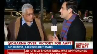 AAP's Dharna Over: A Face Saver after High Drama?(Headline Today 21-01-14 )