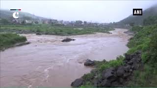 Jammu and Kashmir: Heavy rainfall causes overflow of Darhali river in Rajouri