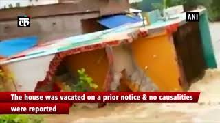 Watch: Flood washes away house in West Bengal’s Bankura