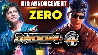 After ZERO, Shahrukh Khan As VILLAIN In DHOOM 4 | Good New For Fans!