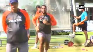 India vs England- Men in blue sweat it out in practice sessions ahead of test series