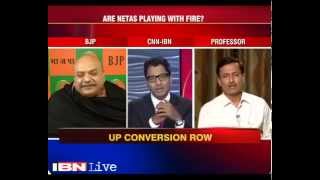Politics over Conversions in Uttar Pradesh!(CNN-IBN, 11-12-14)-Final