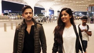 Vatsal Sheth And Wife Ishita Dutta Spotted At Mumbai Airport