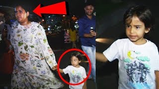 Salman Khan's Cute Nephew AHIL With Mom Arpita Spotted At Yauatcha For Dinner