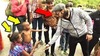 Beggar And Her Child Ask Ranveer Singh For Handshake, What Happens Next Will Melt Your Heart