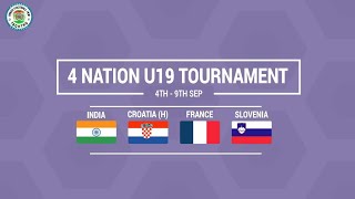 India U20 to play against France and Croatia