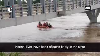 Kerala floods:  Aluva Shiva Temple submerges in Periyar River