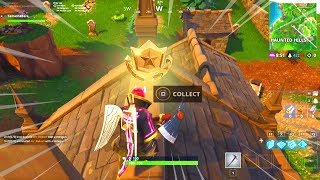 FOLLOW THE TREASURE MAP FOUND IN SNOBBY SHORES FORTNITE WEEK 5 CHALLENGES SEASON 5