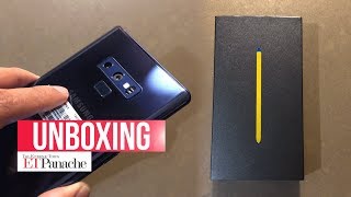 Samsung Galaxy Note 9: Unboxing And First Impression | India Unit | Ocean Blue | ETPanache