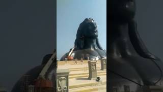 World's biggest Shiva Face 112 ft @ Isha Yoga Centre, Coimbatore inauguration by Mr.Narendra Modi to