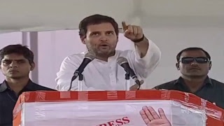 LIVE: Congress President Rahul Gandhi addresses a gathering in Hyderabad