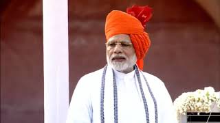 PM Shri Narendra Modi's speech from the ramparts of Red Fort on 72nd Independence Day-15 August 2018