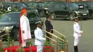 Happy Independnce day: PM Modi arrives at Red Fort to hoist the flag