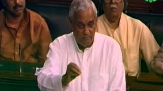 Speech during Parliamentary session on Corruption: Shri Atal Bihari Vajpayee Ji