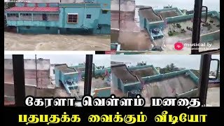 Kerala flood - கேரளா வெள்ளம் மனதை பதபதக்க வைக்கும் வீடியோ