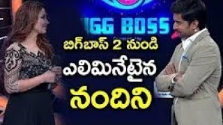 Nanidini Rai ELIMINATED From Bigg Boss 2 Telugu House | Bigg Boss 2 ELIMINATION EPISODE Highlights