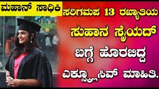 SAREGAMAPA 13 Suhana Exclusive News | Top Kannada TV