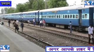 ट्रेन की चपेट में आने से 2 रेलवे कर्मचारियों की मौत