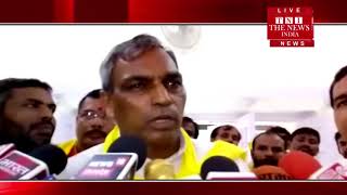 [ Baliya ] कैबिनेट मंत्री ओम प्रकाश राज भर ने भाजपा सपा बसपा और कांग्रेस पर कसा तंज