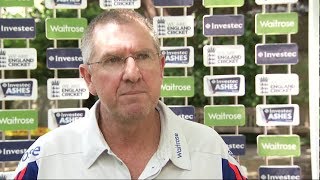 Trevor Bayliss talks to the press ahead of 3rd Test Match at Trent Bridge