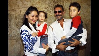 SANJAY DUTT SPOTTED WITH HIS FAMILY | JanSangathan Tv