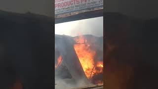 Zirakpur: Fire at Parle products pvt. ltd