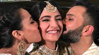 Sonam kapoor with anand ahuja in dance floor