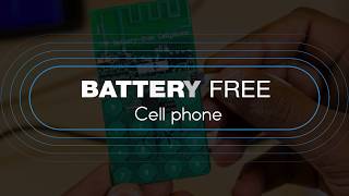 First Battery-Free Cell Phone, Battery-Free Cell Phone Full Specifications